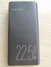 ANKOVO 20000mAh Portable Charger, 2 Devices Compatible with Cellphones, Fast Charging Built in Power Bank